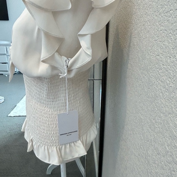 New Amanda Uprichard smocked ember top - Picture 3 of 8